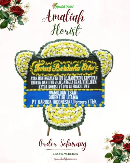 Papan Bunga Duka Sinar Petir